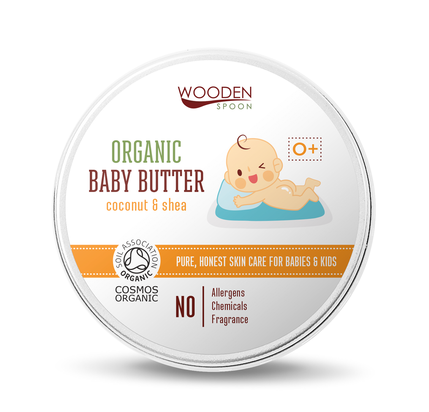 Wooden Spoon Økologisk Baby Butter – 100 ml