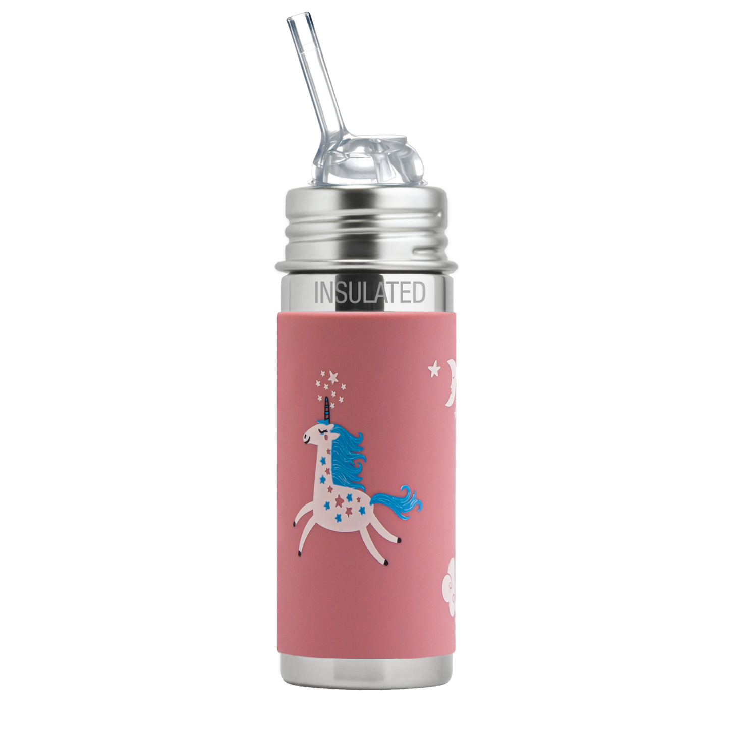 Pura Kiki Isolert Sugerørflaske Kiddo 260 ml / unicorn