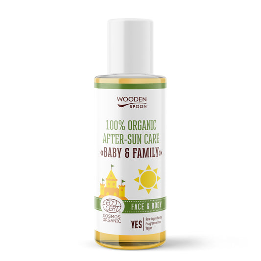 Wooden Spoon Økologisk After Sun Baby & Family – 100 ml